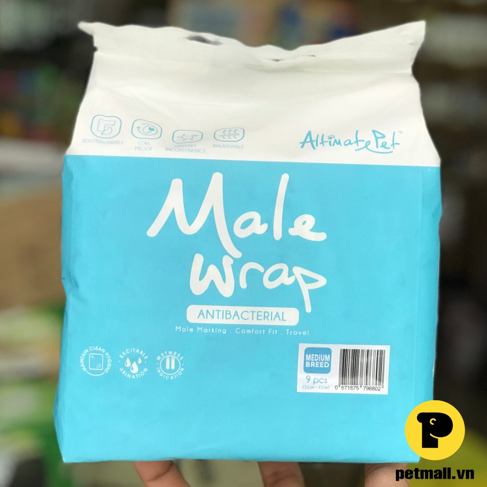 Tã cho chó đực Male Wrap Antibacterial